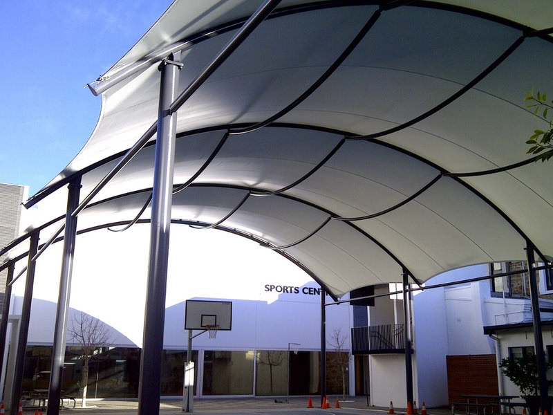 Barrel vault structures