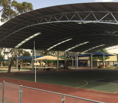 COLA shelter Elizabeth Vale Primary School SA City of Playford