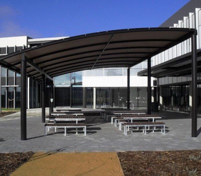Custom shelter Techport offices Osborne City of Port Adelaide Enfield 3