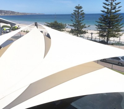 shade sails Bindarra reserve City of Holdfast Bay sa