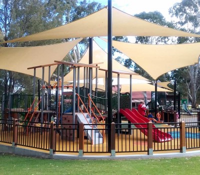 shade sails civic park Modbury city of Tea Tree Gully