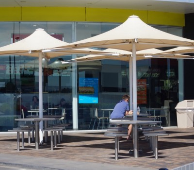 Permanent commercial umbrella OTR Seaford City of Onkaparinga SA